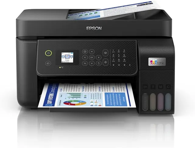Epson L5290 / L5296 Epson L5290 /96 A4 MF Colour Ink jet with Ink Tank Print/Copy/Scan/FAX/ADF