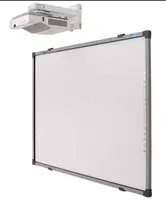 86 Inch Projector Compatible Interactive Whiteboard. Projector required: Short Throw, Standard 3LCD, DLP.