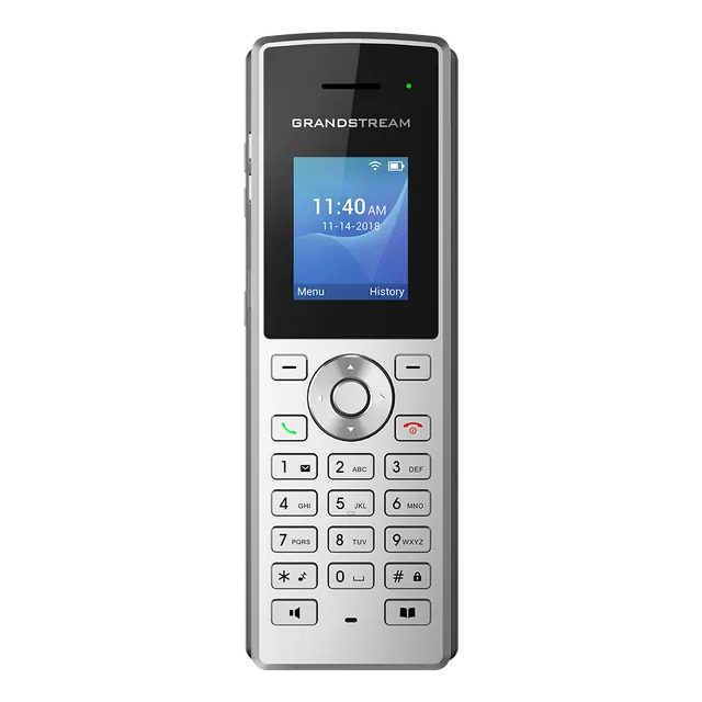 Grandstream WP810 2 Line WiFi Codless IP Phone with Stand, Android OS 7.0