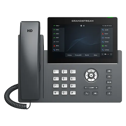 Grandstream GRP2670 12Line7-inch (1024x600) capacitive touch screen