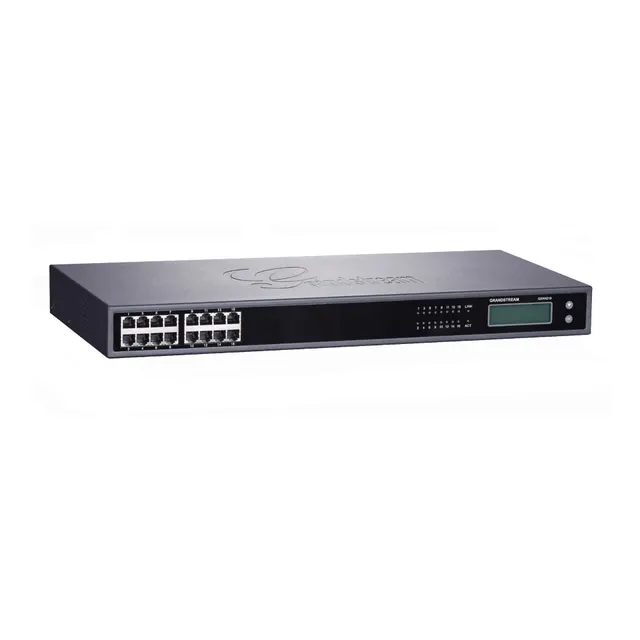 Grandstream GXW4216 VoIP Gateway16 FXS, 1Gbts portsCompatible with most modern IP-PBX