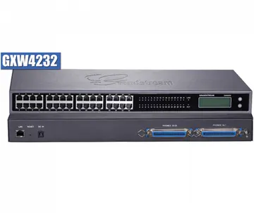 Grandstream GXW4232 VoIP Gateway32 FXS, 1Gbts portsCompatible with most modern IP-PBX