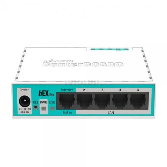 Gbt. LAN router MikroTik Hex RB750GR3 no WiFi
