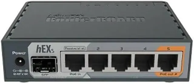 Gbt. LAN router MikroTik RB760IGS HEX S no WiFi