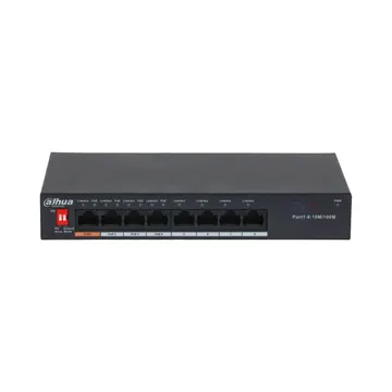 Dahua DH-PFS3008-8ET-60 8 port 10/100 switch with 4 port PoE