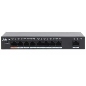 Dahua PFS3009-8ET-96 9 port 10/00 switch with 8 port POE