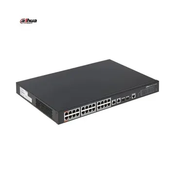 Dahua PFS3226-24ET-240 24 port 10/100 PoE switch + 2 port SFP