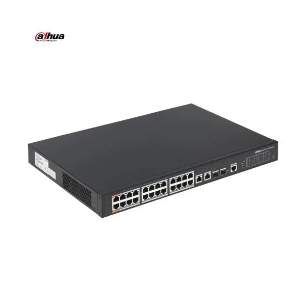 Dahua PFS3226-24ET-240 24 port 10/100 PoE switch + 2 port SFP