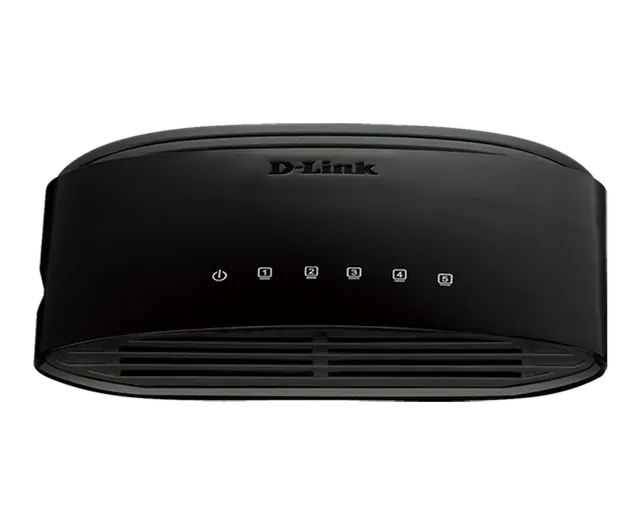 D-link DES-1005D 10/100 5 port steel case