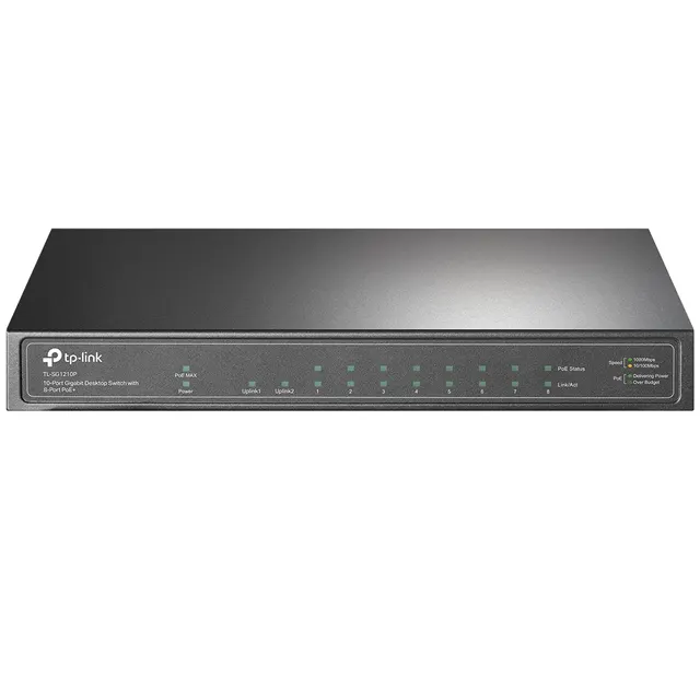 Tp-Link TL-SG1210P 10/100/1000 8 port steel case8port POE+