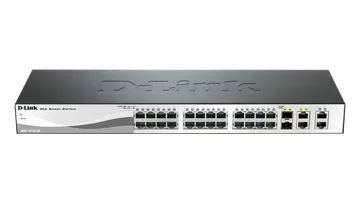 D-link DES-1210-28/C1A 10/100 24 port, 1000 2port, Combo SFP 2port L2+