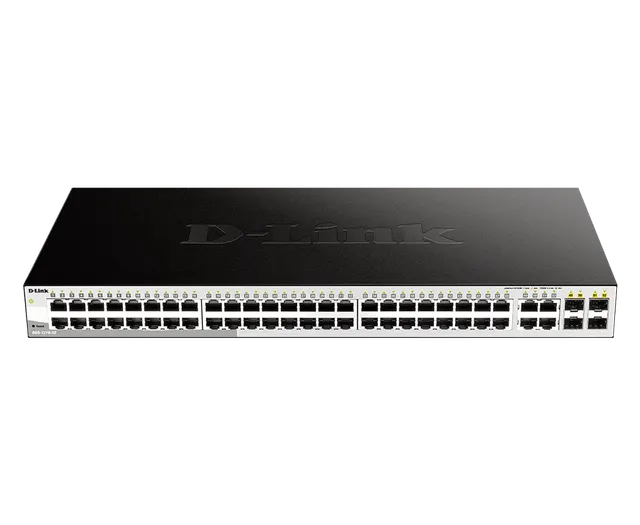 D-link DGS-1210-52 10/100/1000 48 port, Combo SFP 4port