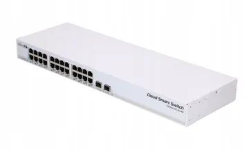 MikroTik CSS326-24G-2S-RM 10/100/1000 24 port, Combo SFP 2port 1port passive PoE input