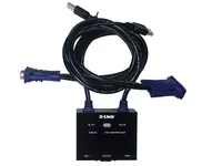 D-link KVM-221 KVM 2port USB with audio