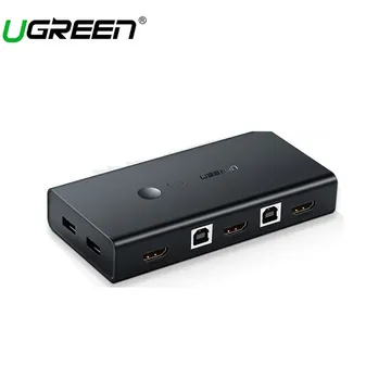 UGreen 2 In 1 Out HDMI KVM Switch(UGreen 50744) HDMI 4port KVM switch UGreen 50744