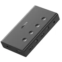 UGreen 4 In 1 Out HDMI KVM Switch(UGreen 70439) HDMI 4port KVM switch UGreen 70439
