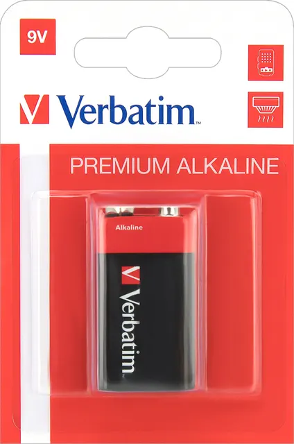 Verbatim 9V Lithium Battery 9V Crona Battery