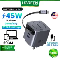 UGREEN Nexode Pro 45W Charger EU (35008) 220V to two USB-C and 5V 45Wt Charger
