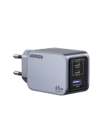 UGREEN Nexode Pro 65W Charger EU 220V to two USB-C and one USB-A 5V 65Wt Charger (10335)