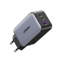 UGREEN Nexode C 65W Charger EU (35042) 220V to two USB-C and one USB-A 5V 65Wt Charger
