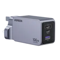 UGREEN Nexode Pro 100W Charger EU (90575) 220V to 3 USB-C and one USB-A 5V 100Wt Charger