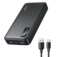 UGREEN 10000mAh Two-way Fast Charging Power Bank Black (25742) Power bank 10000mAh 20Wh