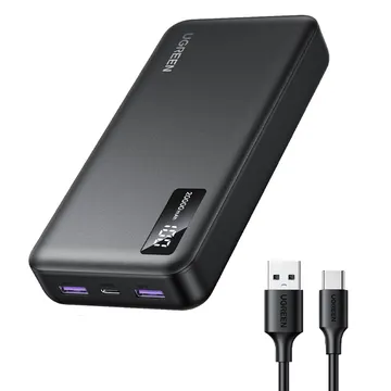 UGREEN 10000mAh Two-way Fast Charging Power Bank Black (25742) Power bank 10000mAh 20Wh