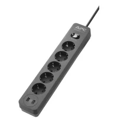 APC PME5U2B-RS network filter 5 sockets (վարդակ)