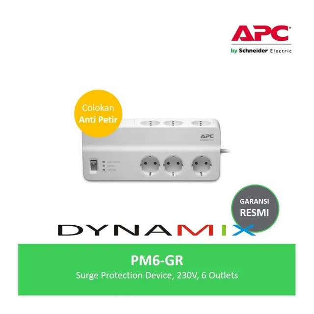 APC PM6-RS network filter 6 sockets (վարդակ)