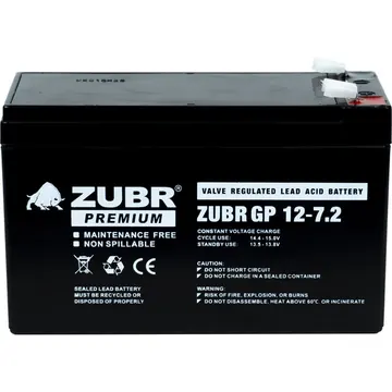 UPS Battery Zubr 12V 7.2Ah