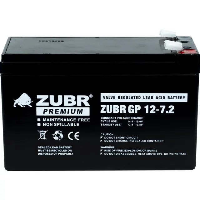 UPS Battery Zubr 12V 7.2Ah