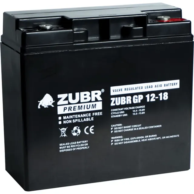 UPS Battery Zubr 12V 18Ah
