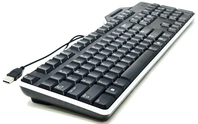 DELL KB813-BK USB Cord Kbwith Smartcard reader