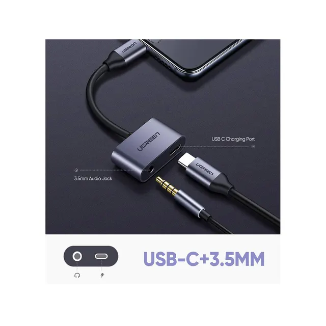 UGreen 50596 USB-C Audio Adapter