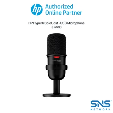 HP HYPERX SOLOCAST BLACK(4P5P8AA)