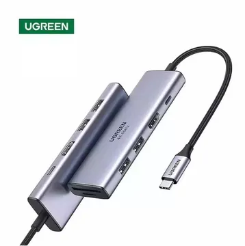 UGREEN 15495 USB 3.0 Type-C t HDMI Adapter and Multiport USB HUB with PD