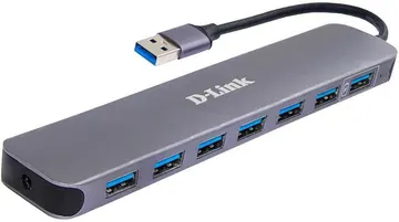 D-Link DUB-H7/E1A 7port 480Mbps with AC Power Adapter