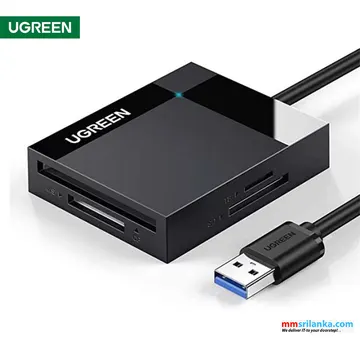 UGREEN Card Reader 50cm (30333) External USB 3.0 All-in-One Card Reader