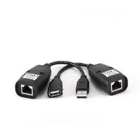 Gembird  Active USB 2.0 AM - AF Extension adapter by LAN Cable up to 30m (UAE-30M)