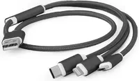 Gembird CC-USB2-AMLM31-1M USB 2.0 A - micro USB, USB-C, USB LM cable 1m