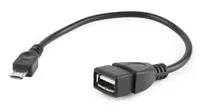 Micro USB OTG cable micro USB 2.0 AM - USB 2.0 AF cable