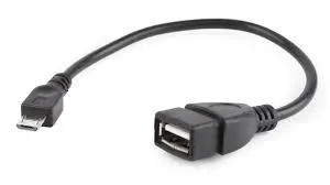 Micro USB OTG cable micro USB 2.0 AM - USB 2.0 AF cable