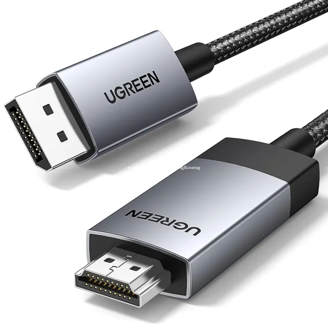 UGreen 15774DP to HDMI 2.0 Cable 2m
