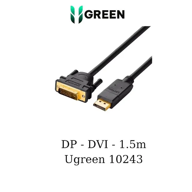 UGreen 10243DP to DVI cable 1.5m