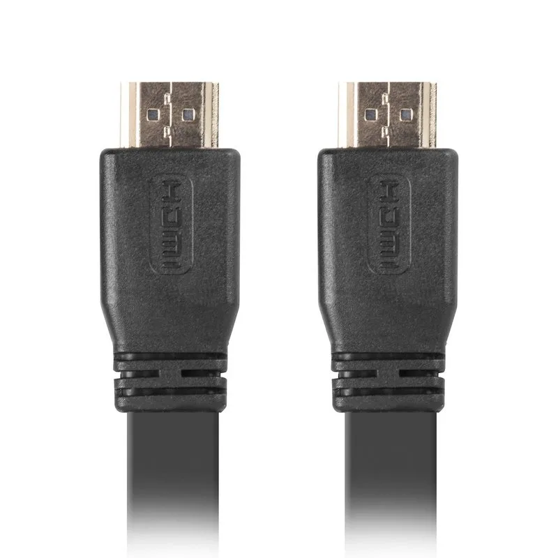 Lanberg HDMI 2.0 HDMI 2.0 flat Cable 1.8m (CA-HDMI-21CU-018-BK)