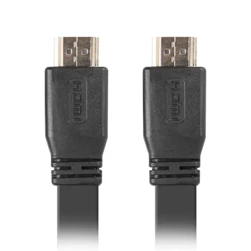 Lanberg HDMI 2.0 HDMI 2.0 flat Cable 1.8m (CA-HDMI-21CU-018-BK)