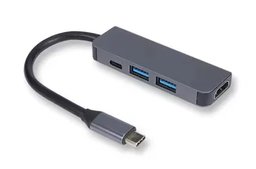 Type-C Multiport Adapter Type-C Multiport Adapter USB 3.2 Type-C to HDMI Adapter and Multiport HUB