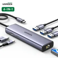 UGREEN USB-C Multiport HUB (15598) USB 3.0 Type-C to HDMI Adapter and Multiport HUB with PD + Card reader