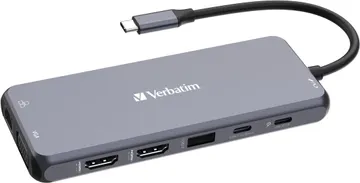 Verbatim USB-C Multiport HUBUSB 3.2 Type-C to HDMI Adapter and Multiport HUB