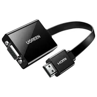 UGreen MM103 black HDMI to VGA Adapter with audio